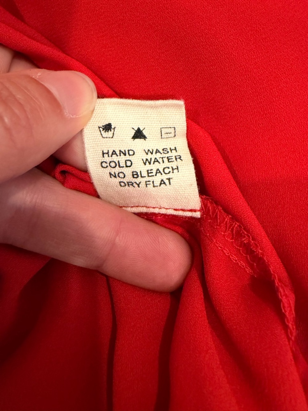 Kaii Red Zip-Front & Back Women's Top Small - Picture 7 of 7
